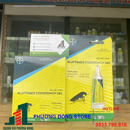 Blattanex Cockroach Gel